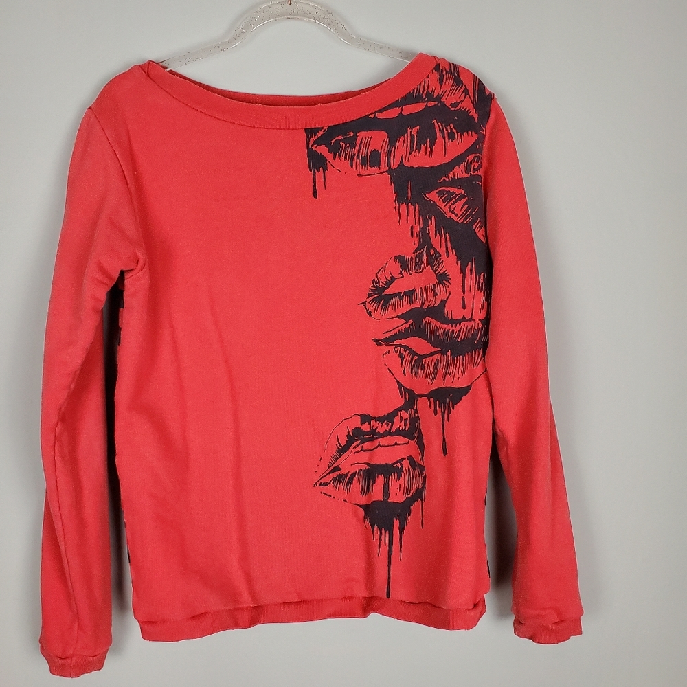 Colcci Reversible Sweatshirt Sz S